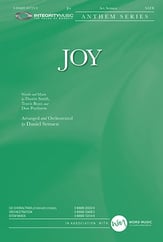 Joy SATB choral sheet music cover